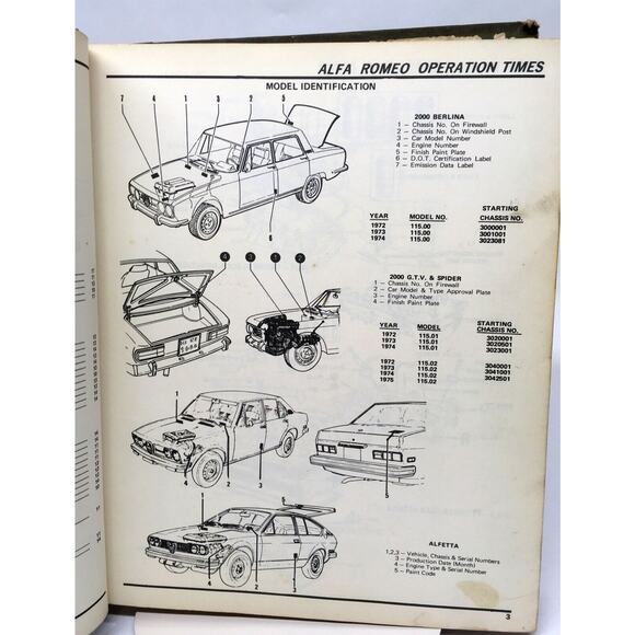 Vintage 1976 - MOTOR Imported Car Time Guide Service Estimate Manual 1st Edition - Picture 5 of 11